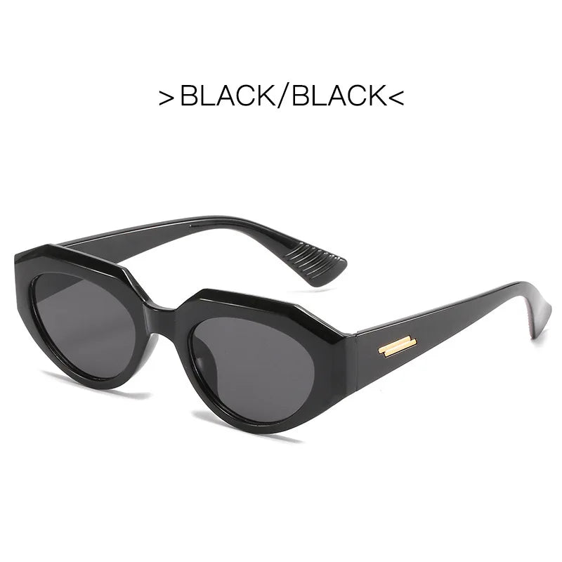 LONSY Cat Eye Sunglasses Women Brand Designer Vintage Rectangle Sun Glasses For Female Fashion Retro Lunette De Soleil Femme