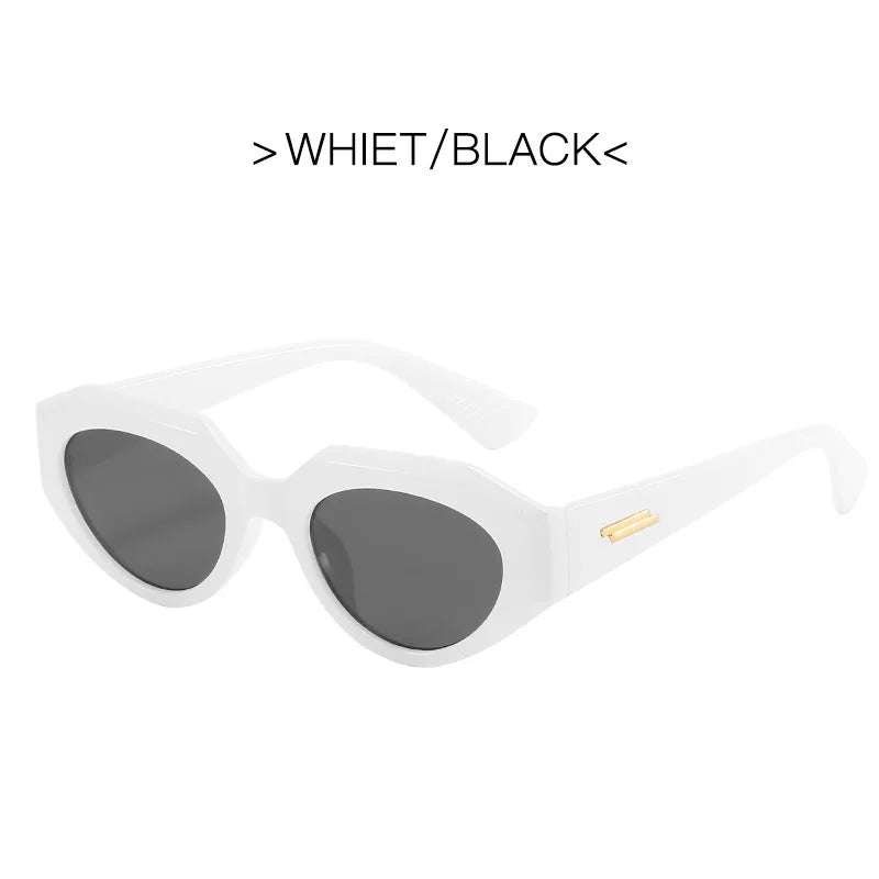 LONSY Cat Eye Sunglasses Women Brand Designer Vintage Rectangle Sun Glasses For Female Fashion Retro Lunette De Soleil Femme