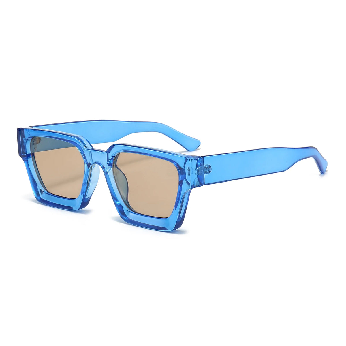 KLASSNUM Men Square Frame Sunglasses 2026 Luxury Brand Designer Sun Glasses Retro Trendy Shades UV400 Unisex Women Glasses New