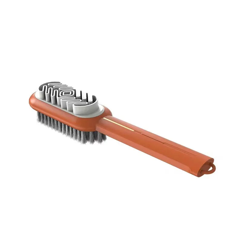 Brosse et gomme 2 en 1 pour chaussures en daim et nubuck, outil de nettoyage multifonction