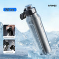 Gourde de sport en acier inoxydable, grande capacité, isotherme, pour fitness, vélo et activités extérieures