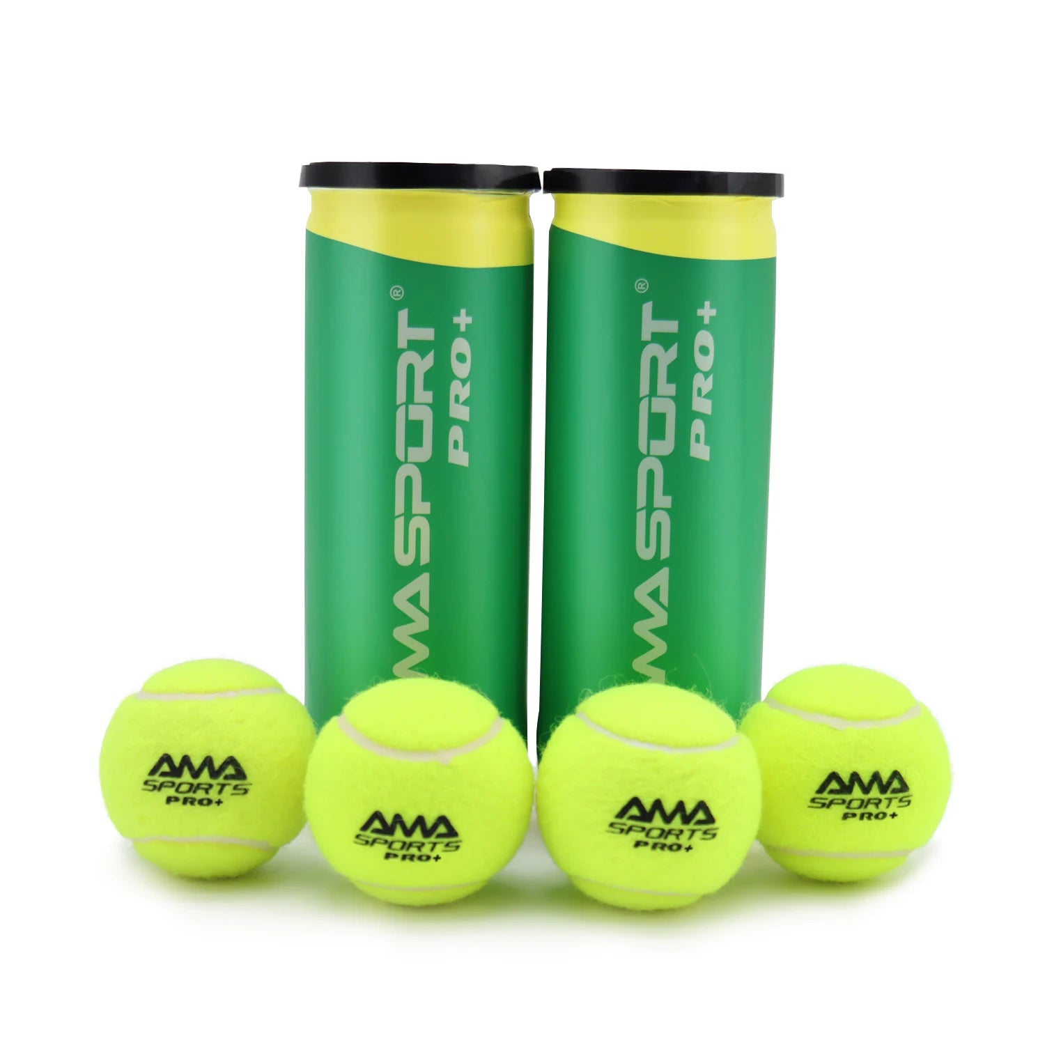 Padel Balls Pack of 3-Durable Tournament Grade Padel Balls - Optimal Bounce Padel Balls for Professional and Amateur Players