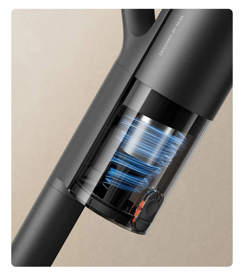 MIJIA Car Vacuum Cleaner 21kPa Suction,Type-C Fast Charg,150mL Dust Cup,For Home Wireless Vacuum Cleaners,2400mAh Battery