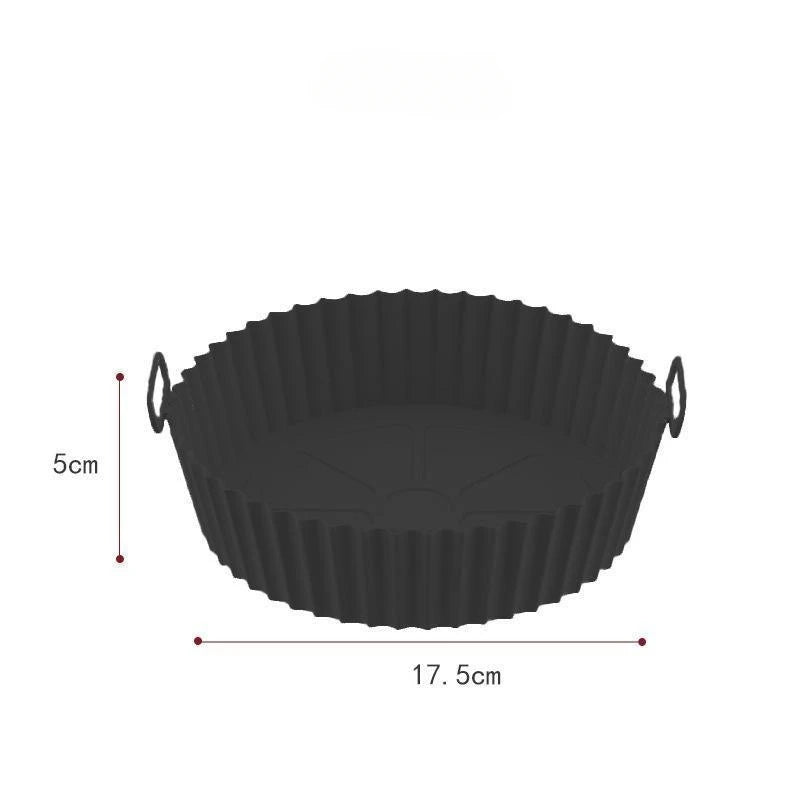 Panier silicone antiadhésif pour air fryer