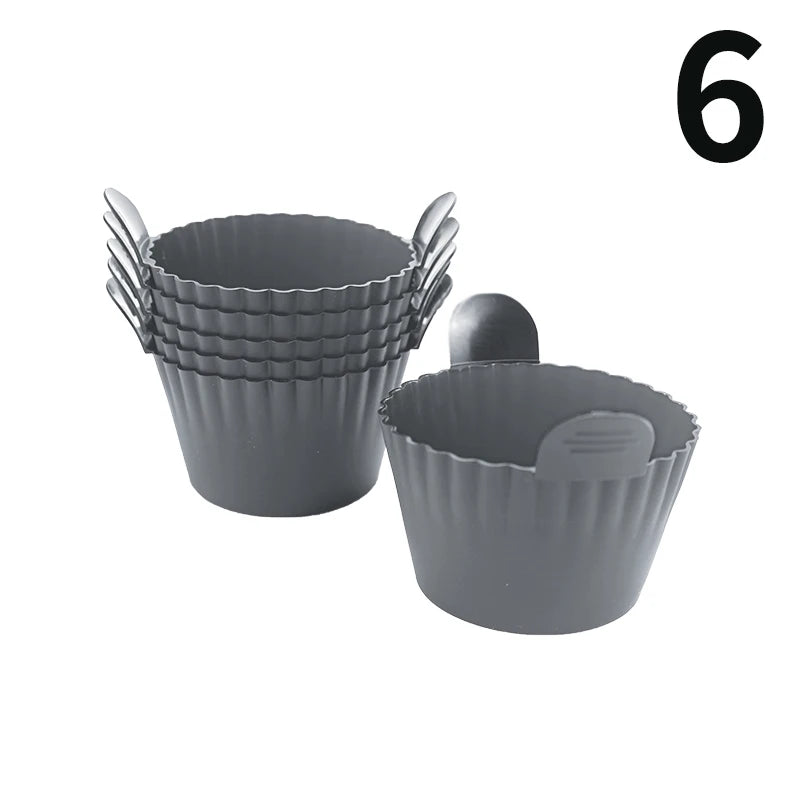 Moules silicone pour œufs et muffins — air fryer et four