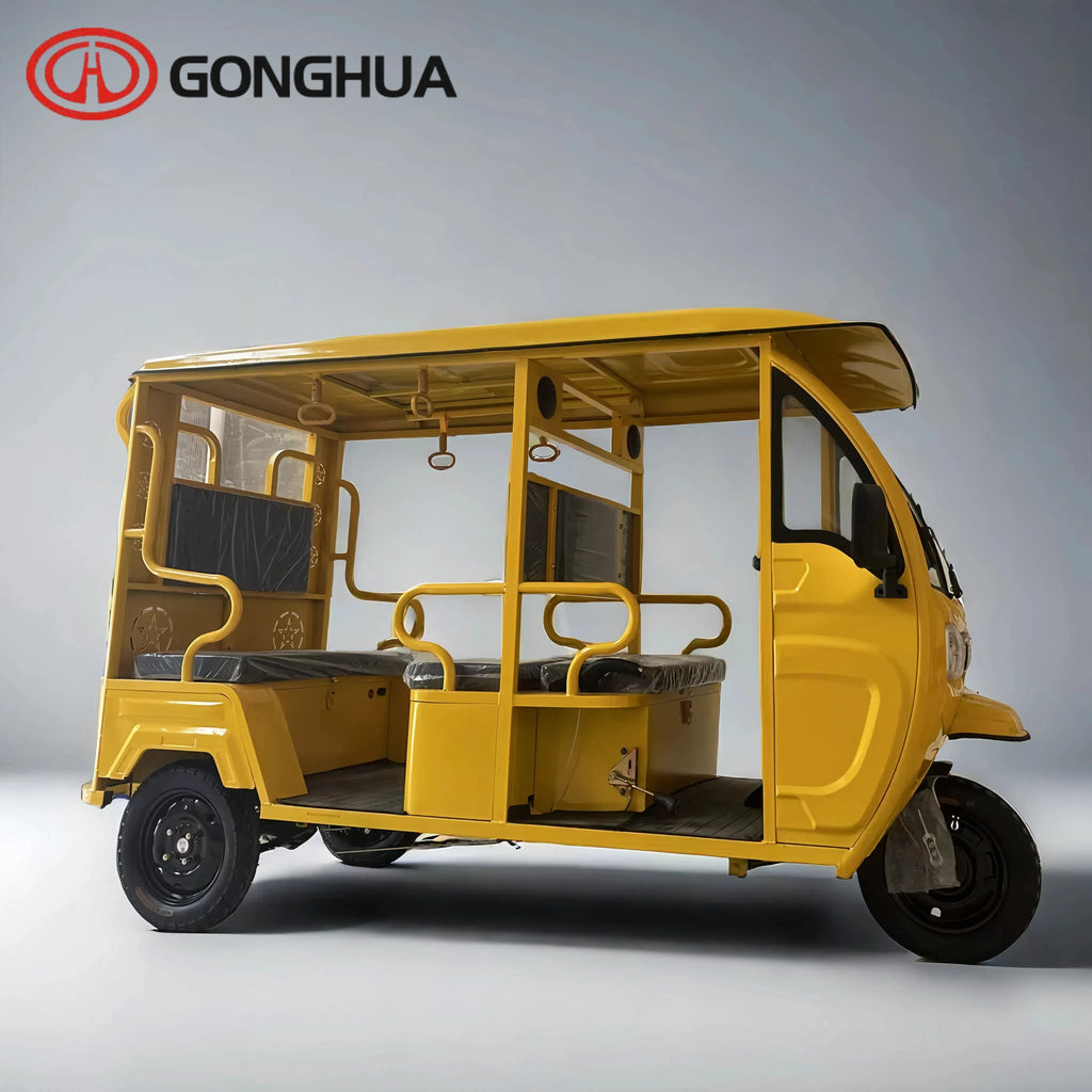 Electric Passenger Tricycle 3-Wheel  MotoTaxi Electric Tricycle Electric TricycleFor 4 Person Open-air Sightseeing Vehicle