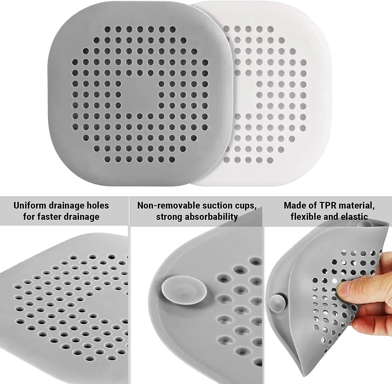 Plug Stopper Kitchen Sewer Silicone Bathroom Floor Bathtub WaterFilter Home Accessories Shower Drain Hair Catcher Sink Strainer