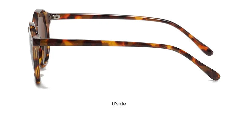 Retro Round Polarized Sunglasses Men Women Classic Leopard Frame Sun Glasses Fashion Black Driving Male Female Goggles UV400