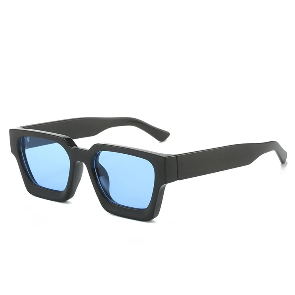 KLASSNUM Men Square Frame Sunglasses 2026 Luxury Brand Designer Sun Glasses Retro Trendy Shades UV400 Unisex Women Glasses New