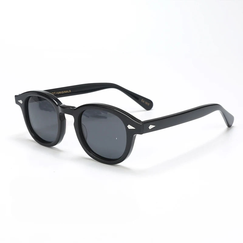 Johnny Depp Sunglasses Men Women Polarized Lemtosh Style Sun Glasses Brand Vintage Acetate Frame For Male Eyeglasses Eyewear