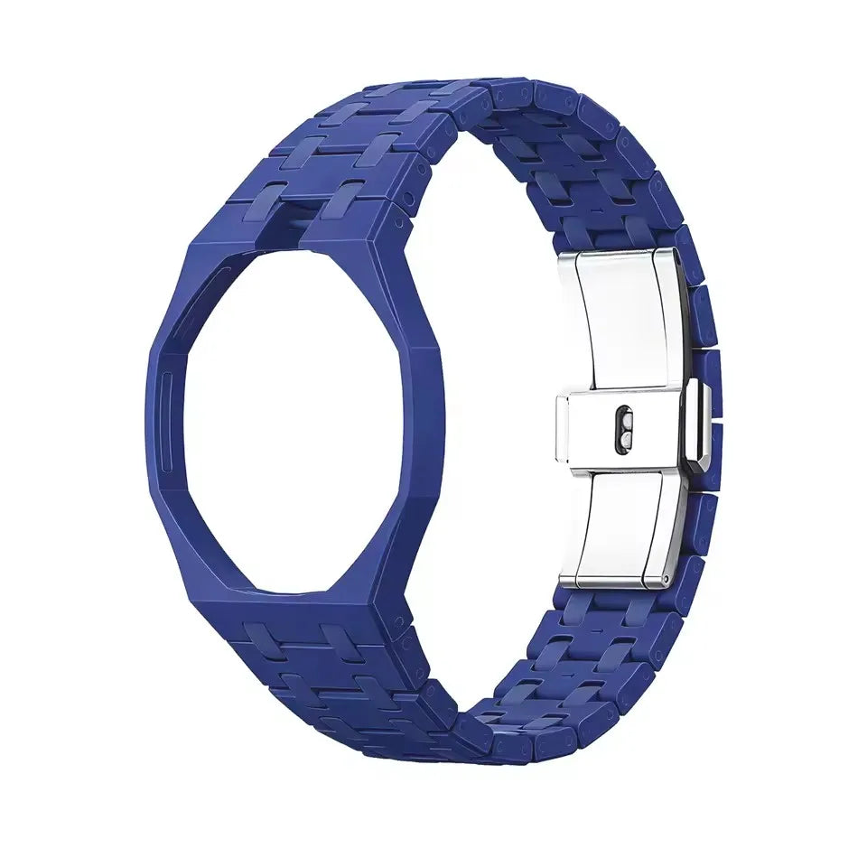Advanced Luxury Modification Kit Pocket Changer To Wristwatch For Swatch X AP Royal POP Ceramic Biomaterials Watch Case Strap