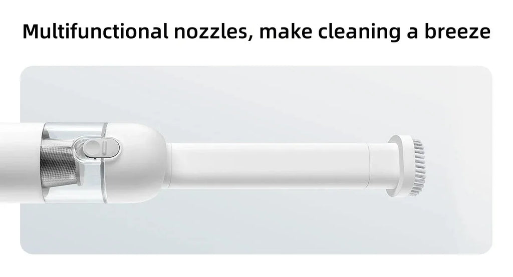 Original NEW MIJIA Portable Handheld Vacuum Cleaner For Home Car Mini Wireless Dust Catcher Collector 13000PA Cyclone Suction CN