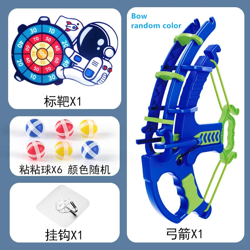 Montessori Throw Sport Slingshot Target Sticky Ball Dartboard Basketball Board Games Educational Outdoor Game Toy