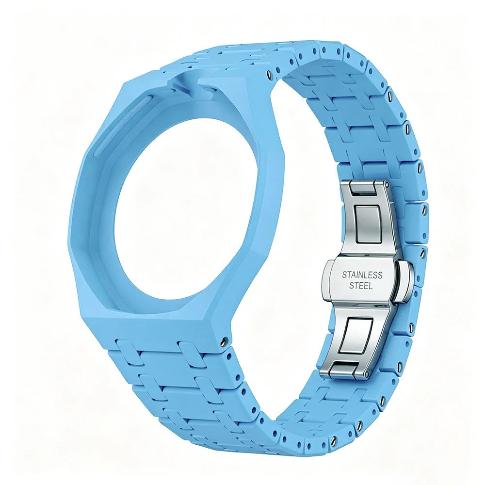Luxury Plastic Modification Kit for Swatch X AP Royal POP Watch Eco Watch Case Link Strap Watch Conversion Pocket Mod Accessory