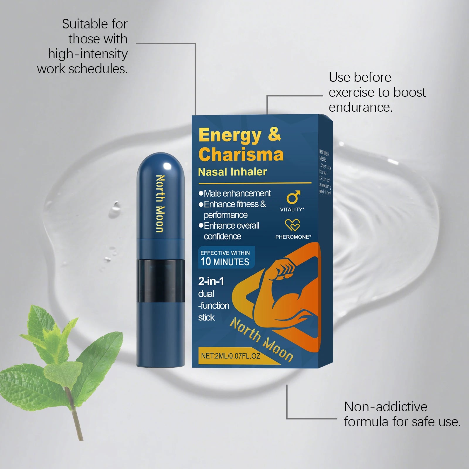 nasal pour hommes, doux, nourrissant, rafraîchissant et confortable, soin corporel quotidien, bâtonnet nasal pour garçons-k5*m