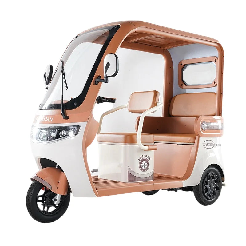 Electric Car Transportation Golf Cars Open Body Electric Tricycle Sightseeing Tricycle Mobility Vehicle Electric Tricycle
