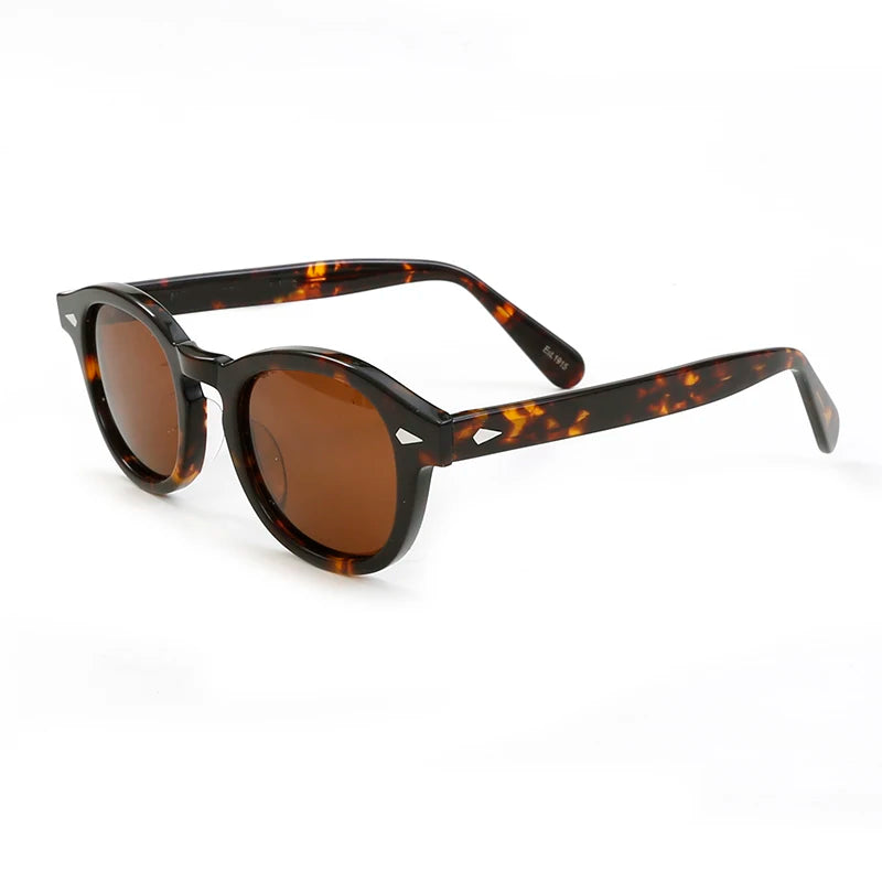 Johnny Depp Sunglasses Men Women Polarized Lemtosh Style Sun Glasses Brand Vintage Acetate Frame For Male Eyeglasses Eyewear