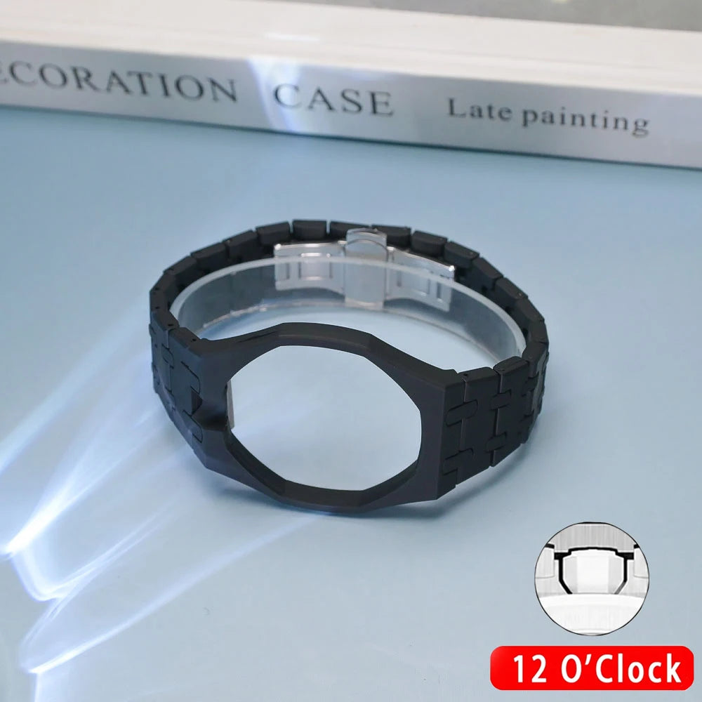 Kit de modification de luxe pour Swatch X AP Royal Pop, boîtier céramique plastique, transformation en montre-bracelet