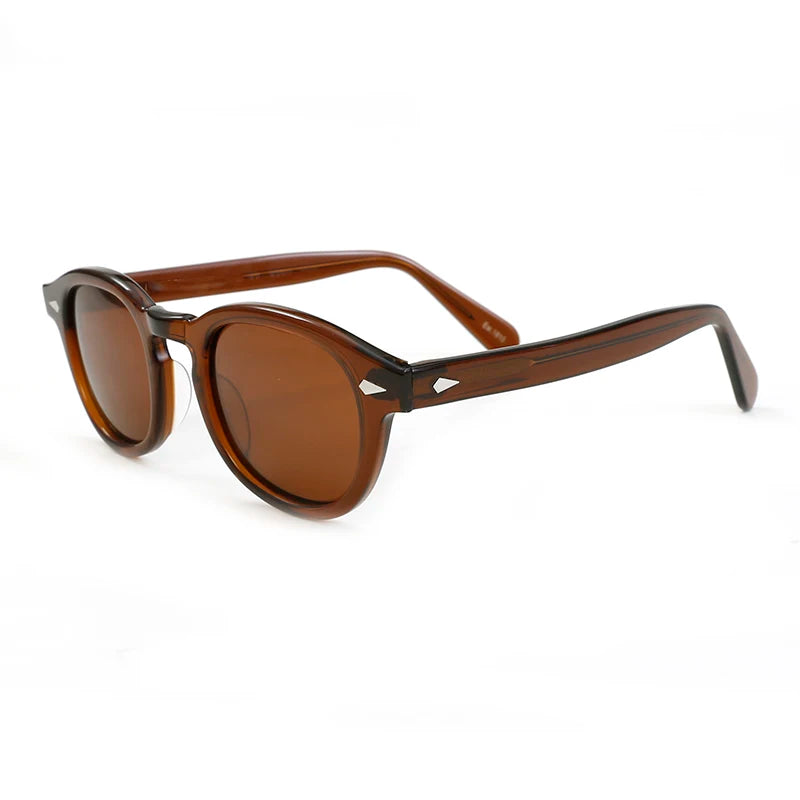 Johnny Depp Sunglasses Men Women Polarized Lemtosh Style Sun Glasses Brand Vintage Acetate Frame For Male Eyeglasses Eyewear