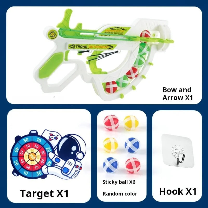 Montessori Throw Sport Slingshot Target Sticky Ball Dartboard Basketball Board Games Educational Outdoor Game Toy