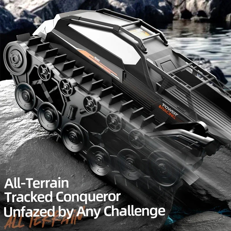 JJRC Q183 Rc Tank Car Track Remote Control Cars Off Road 2.4G Amphibious Crawler Truck Climbing Electric Model Vehicles Toys