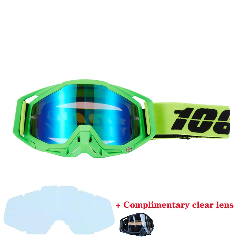 Lunettes de course de motocross pour hommes, lunettes de moto, lunettes de cyclisme, nouveau,