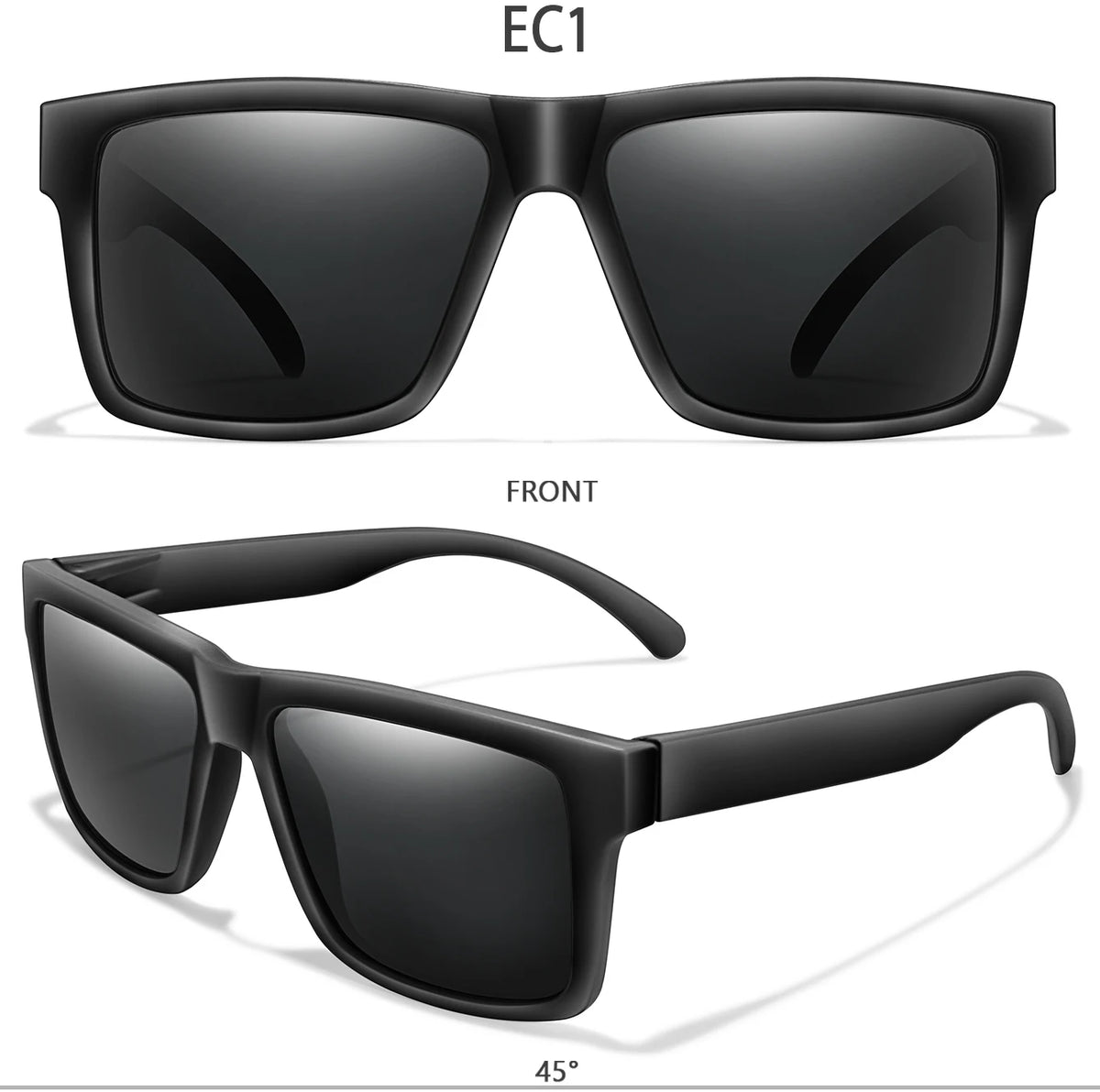Luxury Square Vintage Polarized Cycling Sunglasses Men Women Fashion Travel Driving Fishing Sun Glasses Male Eyewear UV400