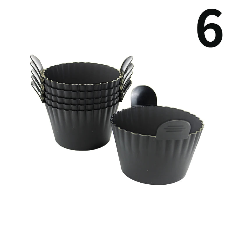 Moules silicone pour œufs et muffins — air fryer et four
