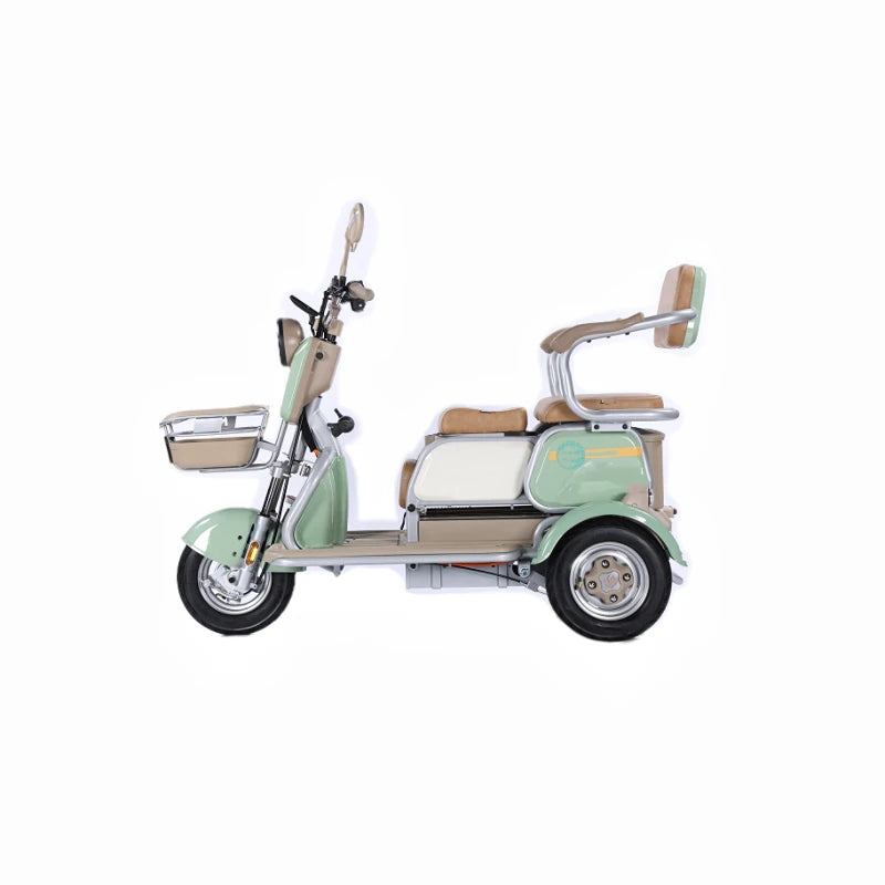 The Three Wheeled Electric Tricycle Is a Versatile  Barrier Free Vehicle for Leisure and Commuting  Featuring an Open Body