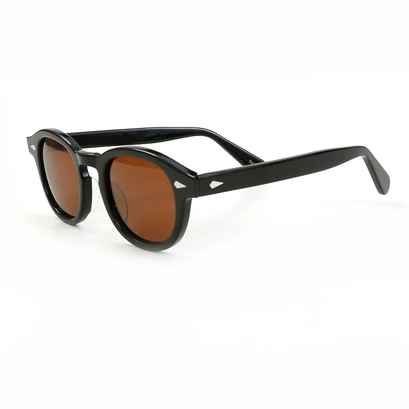 Johnny Depp Sunglasses Men Women Polarized Lemtosh Style Sun Glasses Brand Vintage Acetate Frame For Male Eyeglasses Eyewear