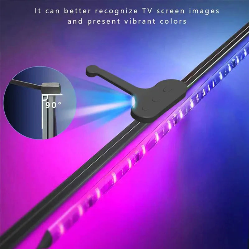 Rétroéclairage LED IA pour TV 40-85 pouces, synchronisation en temps réel avec caméra, ruban LED USB