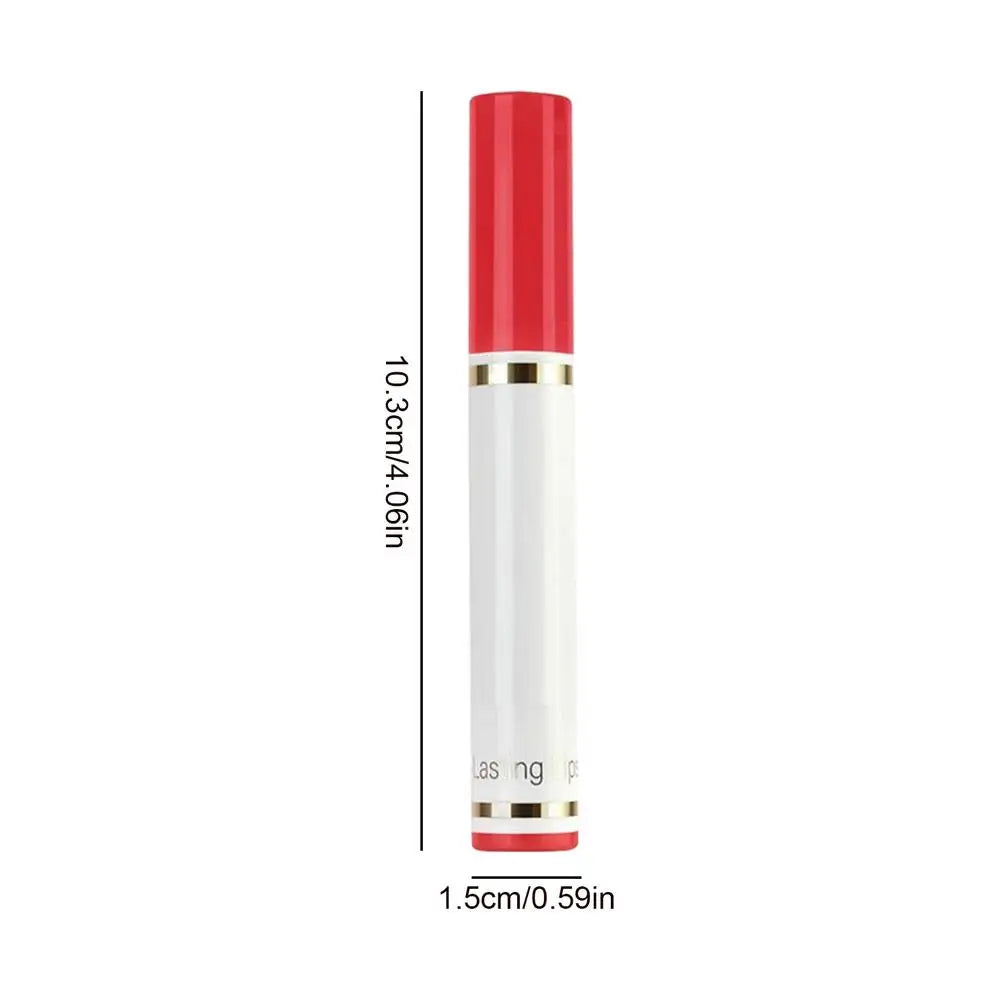 Crayon à lèvres mat 6 couleurs, longue tenue et waterproof, marqueur teinté pour lèvres