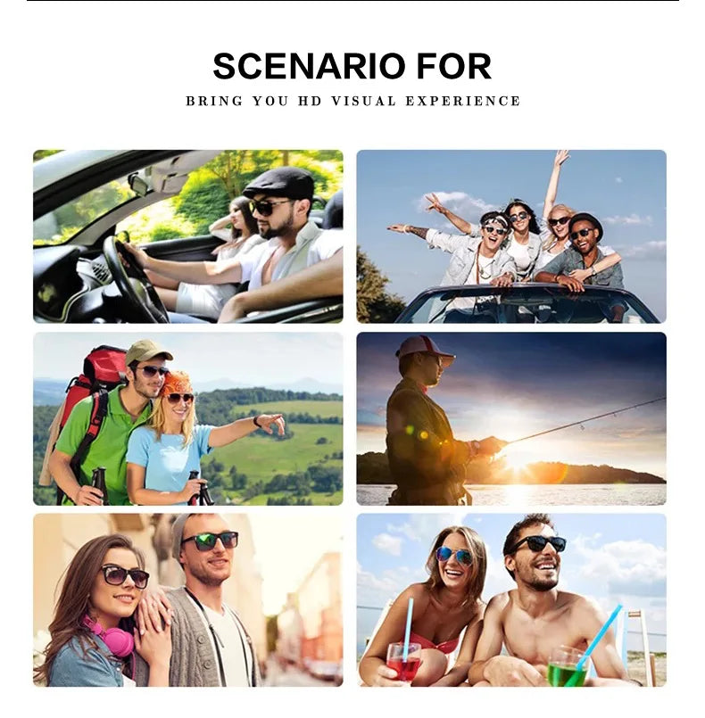 Retro Round Polarized Sunglasses Men Women Classic Leopard Frame Sun Glasses Fashion Black Driving Male Female Goggles UV400
