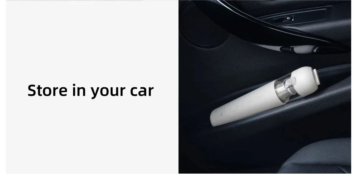 Original NEW MIJIA Portable Handheld Vacuum Cleaner For Home Car Mini Wireless Dust Catcher Collector 13000PA Cyclone Suction CN