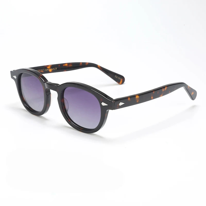Johnny Depp Sunglasses Men Women Polarized Lemtosh Style Sun Glasses Brand Vintage Acetate Frame For Male Eyeglasses Eyewear
