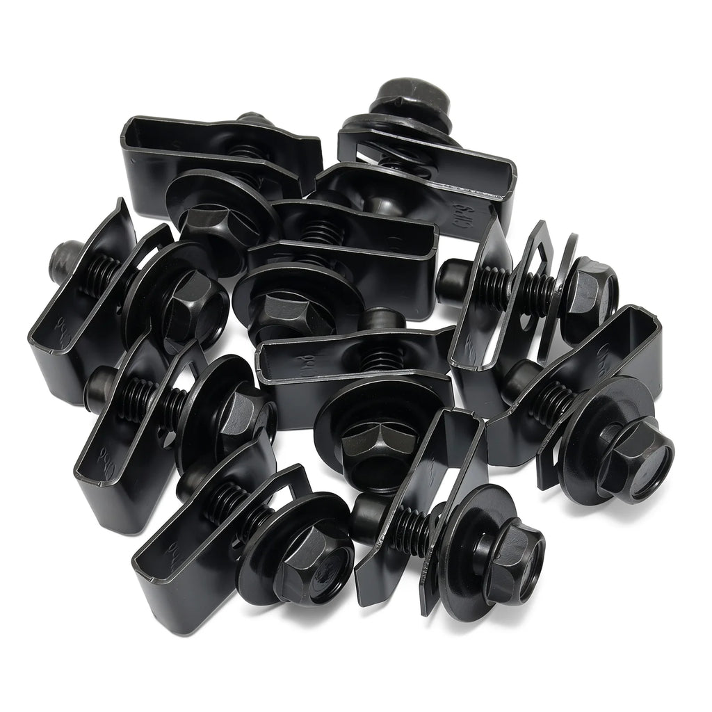 Car Body Bolts U Type Nut Clips Automobile Bumper Fender Rivet Engine Cover Undertray Splash Shield Guard Liner Screws Clips