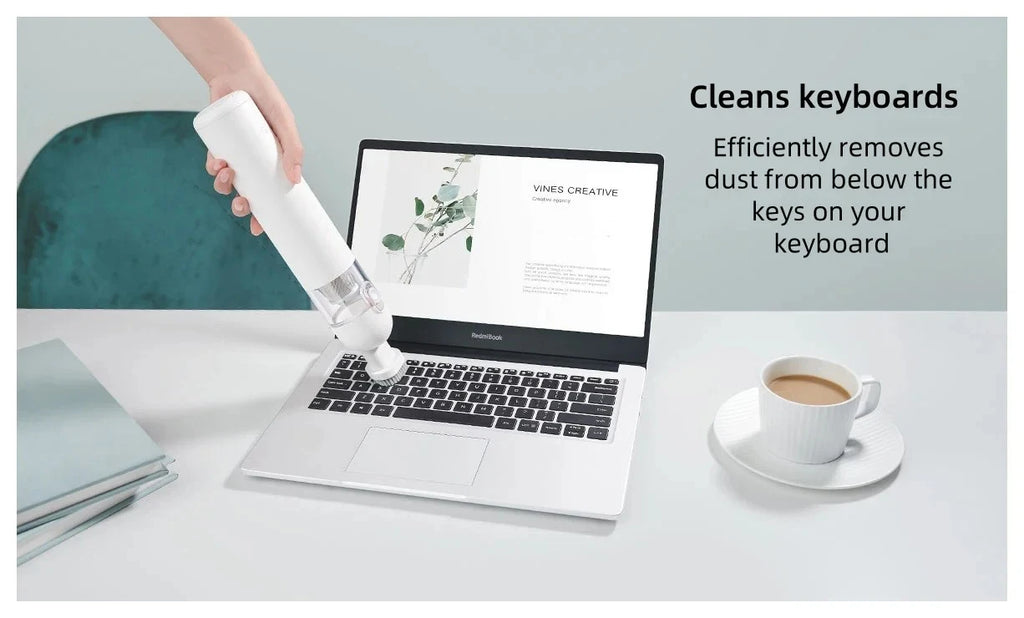 Original NEW MIJIA Portable Handheld Vacuum Cleaner For Home Car Mini Wireless Dust Catcher Collector 13000PA Cyclone Suction CN