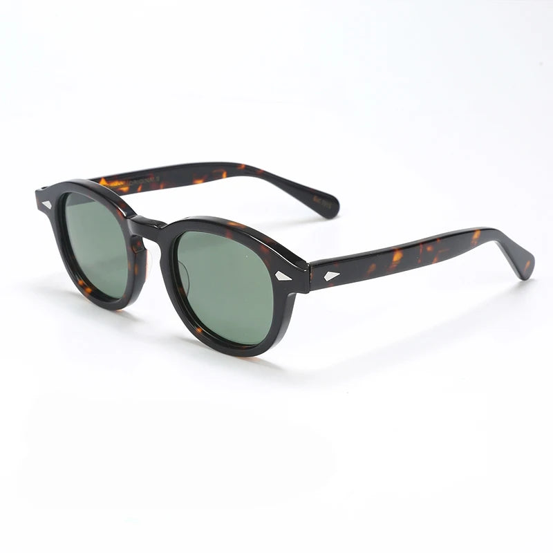 Johnny Depp Sunglasses Men Women Polarized Lemtosh Style Sun Glasses Brand Vintage Acetate Frame For Male Eyeglasses Eyewear