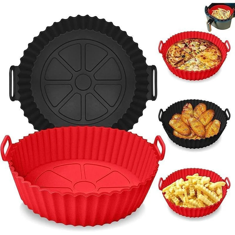Panier silicone antiadhésif pour air fryer