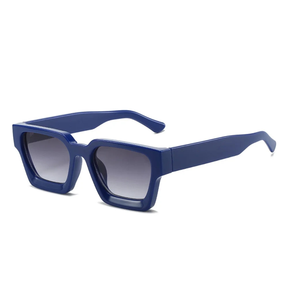 KLASSNUM Men Square Frame Sunglasses 2026 Luxury Brand Designer Sun Glasses Retro Trendy Shades UV400 Unisex Women Glasses New