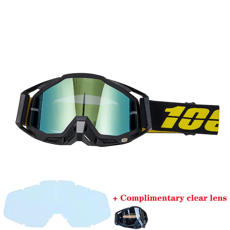 Lunettes de course de motocross pour hommes, lunettes de moto, lunettes de cyclisme, nouveau,