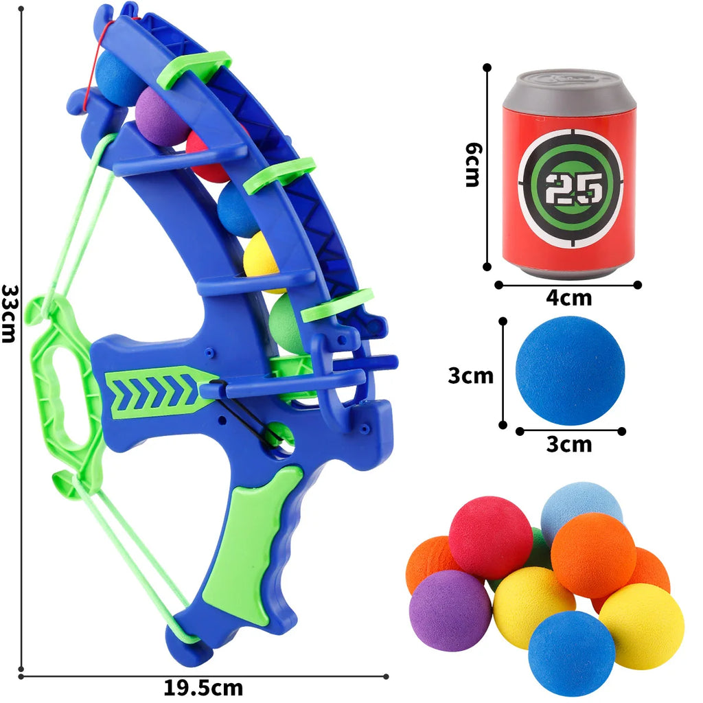 Montessori Throw Sport Slingshot Target Sticky Ball Dartboard Basketball Board Games Educational Outdoor Game Toy