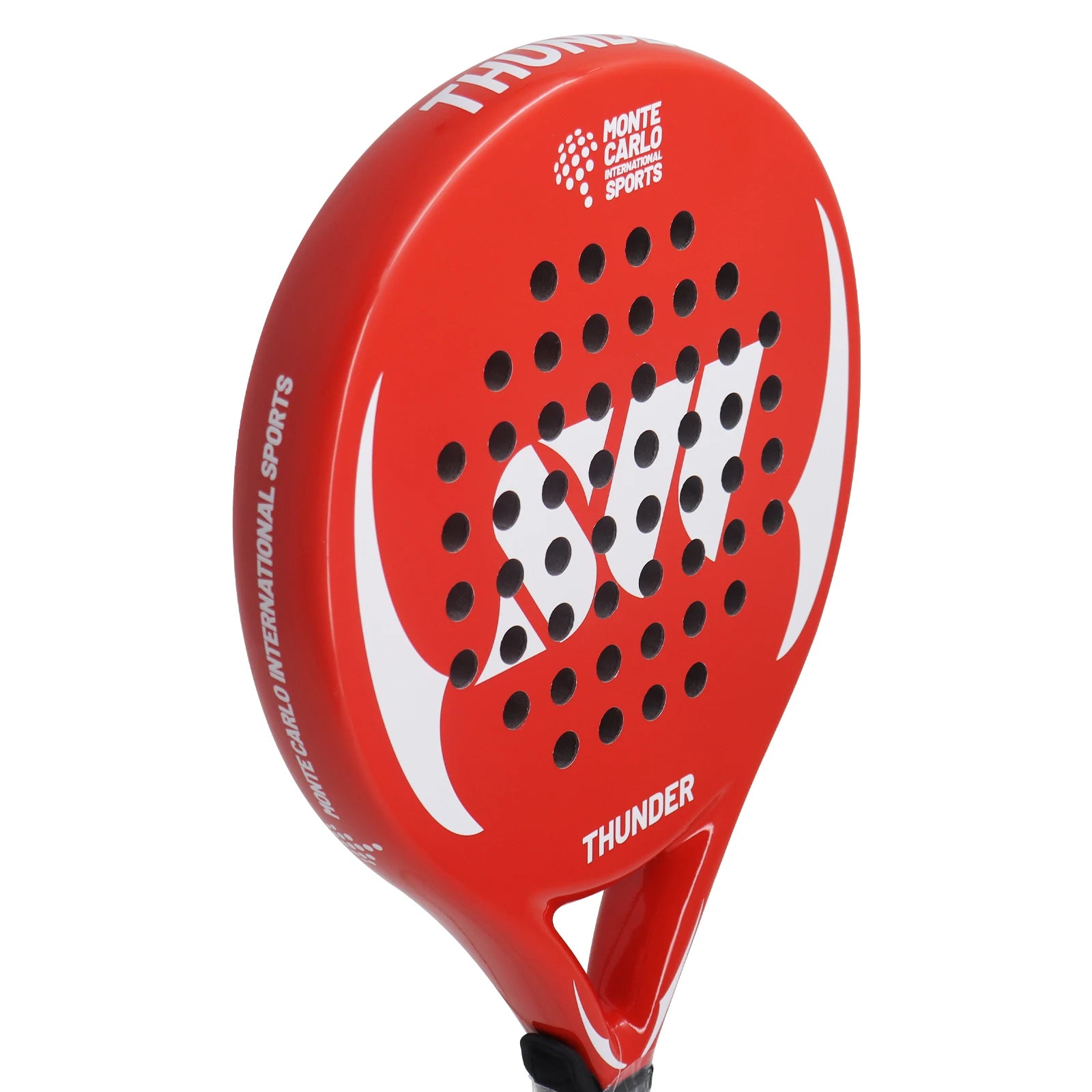 Padel Paddle 3K/18K Carbon Fiber EVA Soft Surface Teardrop Shape with Bag Round Raquette Racket