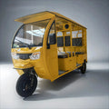 Electric Passenger Tricycle 3-Wheel  MotoTaxi Electric Tricycle Electric TricycleFor 4 Person Open-air Sightseeing Vehicle