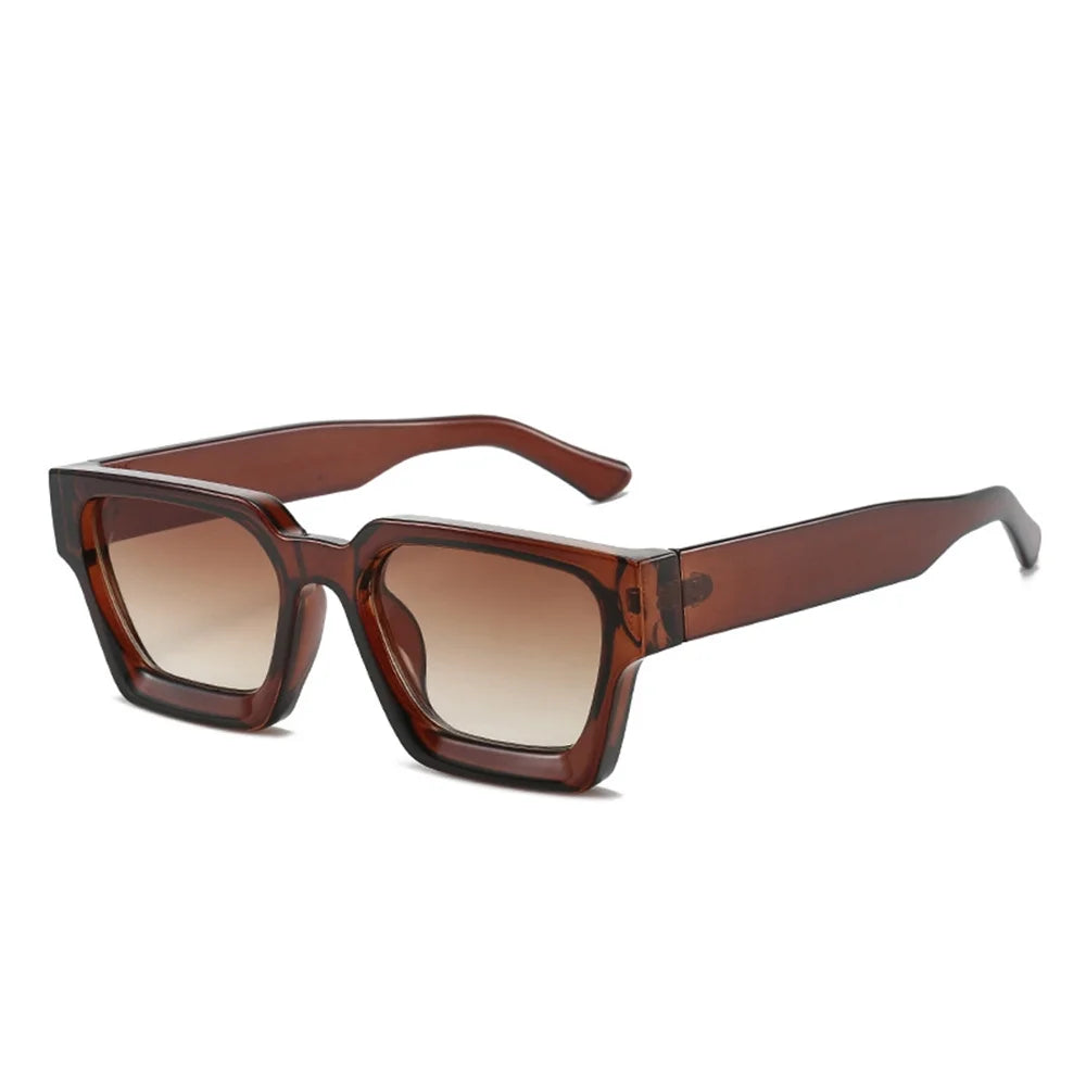 KLASSNUM Men Square Frame Sunglasses 2026 Luxury Brand Designer Sun Glasses Retro Trendy Shades UV400 Unisex Women Glasses New