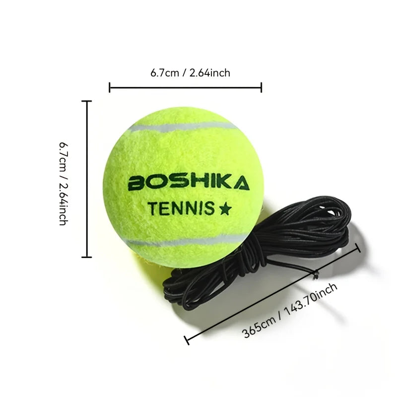 Tennis Ball with String for Single Player Training, High Elasticity and Durable Sports Tennis Ball