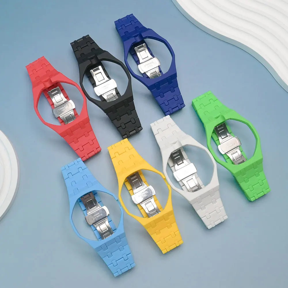 Kit de modification de luxe pour Swatch X AP Royal Pop, boîtier céramique plastique, transformation en montre-bracelet
