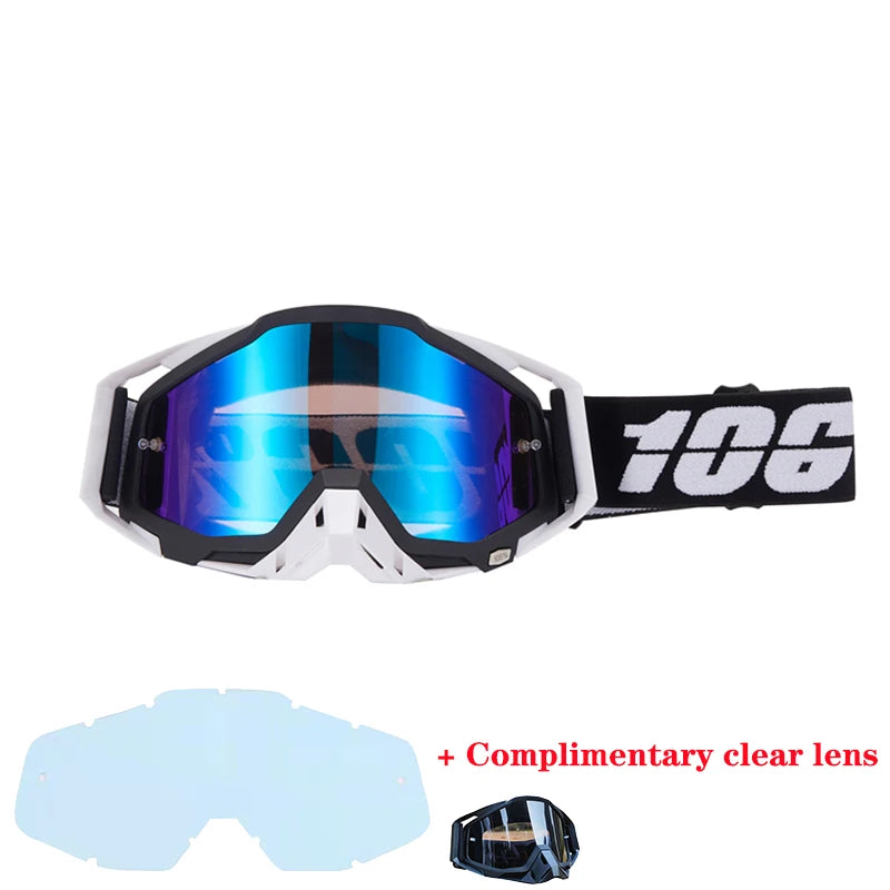 Lunettes de course de motocross pour hommes, lunettes de moto, lunettes de cyclisme, nouveau,
