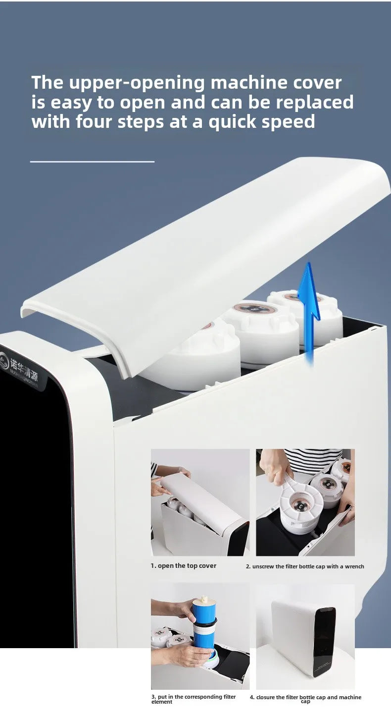 Kitchen Water Purifier Reverse Osmosis Water Filtration Water Purifier System 600G/800G Flow Rate, Reduced TDS, , 2:1 Drainage Ratio