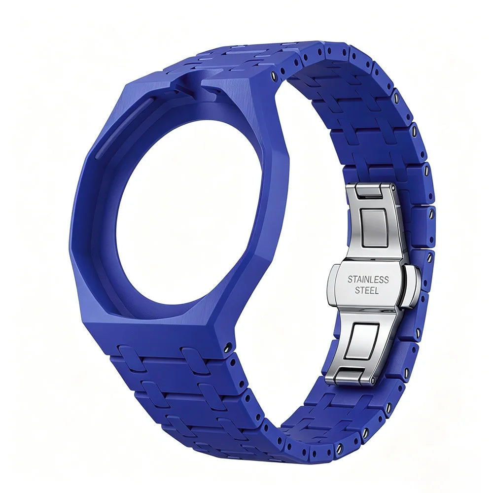 Luxury Plastic Modification Kit for Swatch X AP Royal POP Watch Eco Watch Case Link Strap Watch Conversion Pocket Mod Accessory
